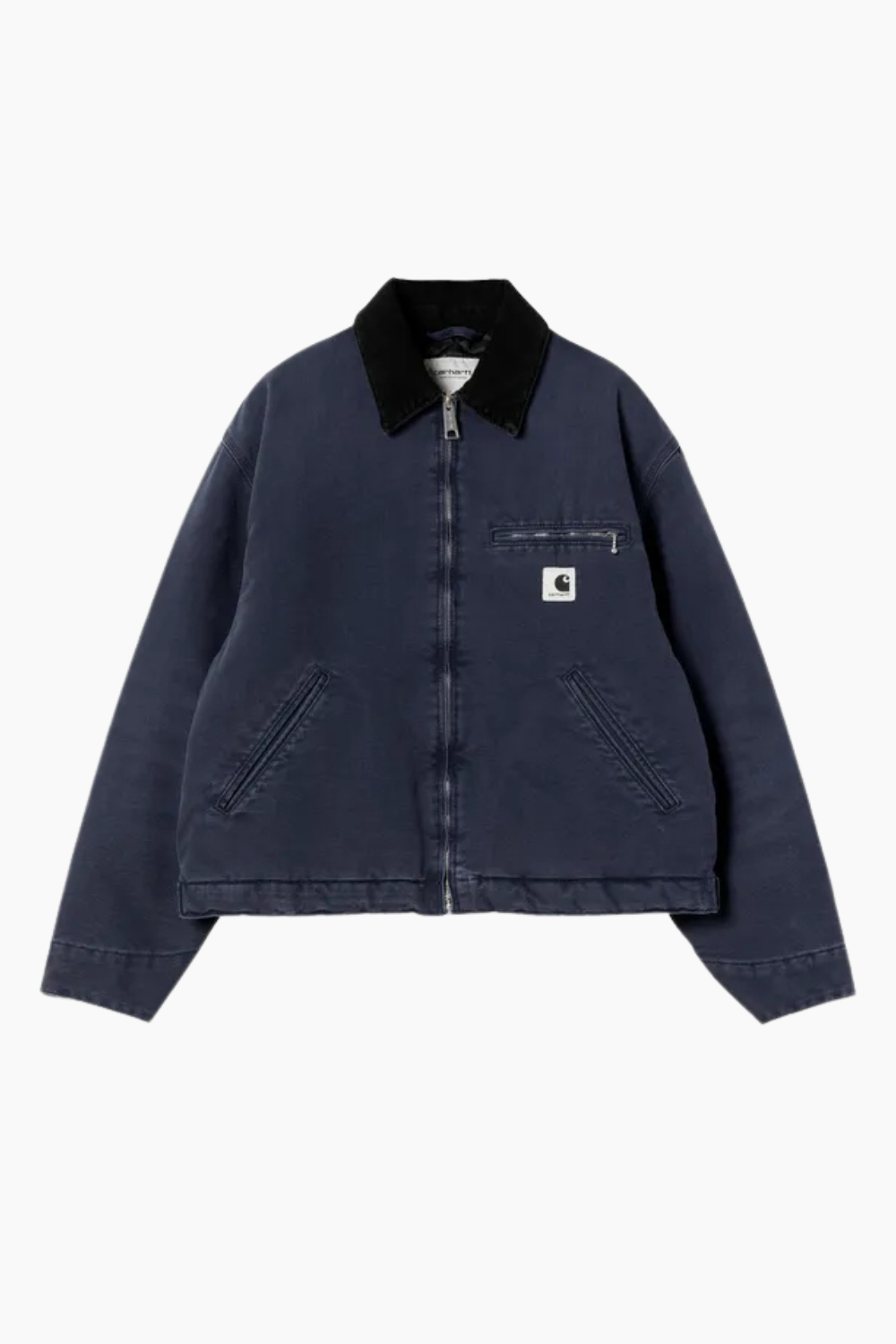 W' OG Detroit Jacket - Dark Navy/Black Stone Canvas - Carhartt WIP