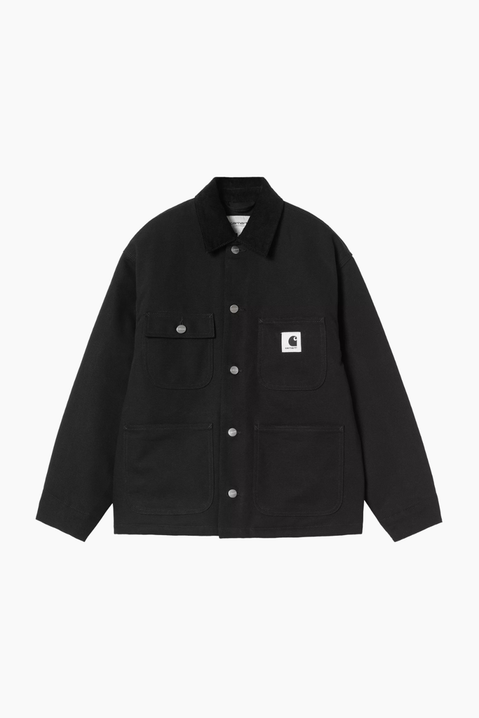 W' OG Michigan Coat - Black/Black Rigid - Carhartt WIP