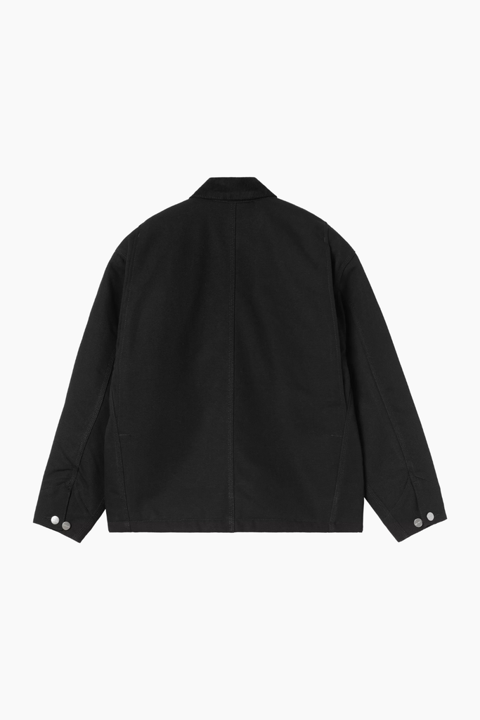W' OG Michigan Coat - Black/Black Rigid - Carhartt WIP
