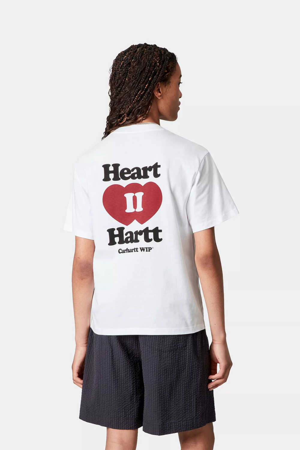 W' S/S Heart II Hartt T - White - Carhartt WIP