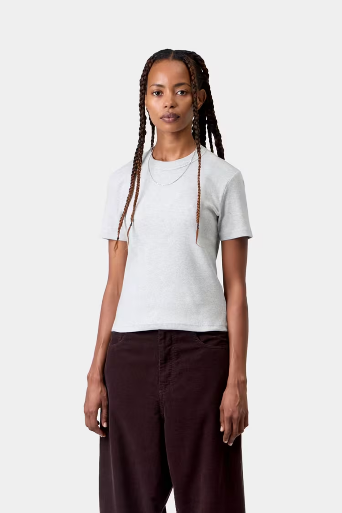 W' S/S Philipa T-Shirt - Ash Heather - Carhartt WIP
