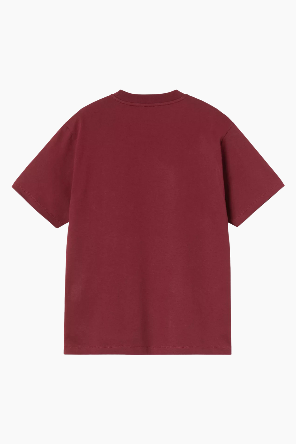 W' S/S Pocket T-shirt - Marsala - Carhartt WIP