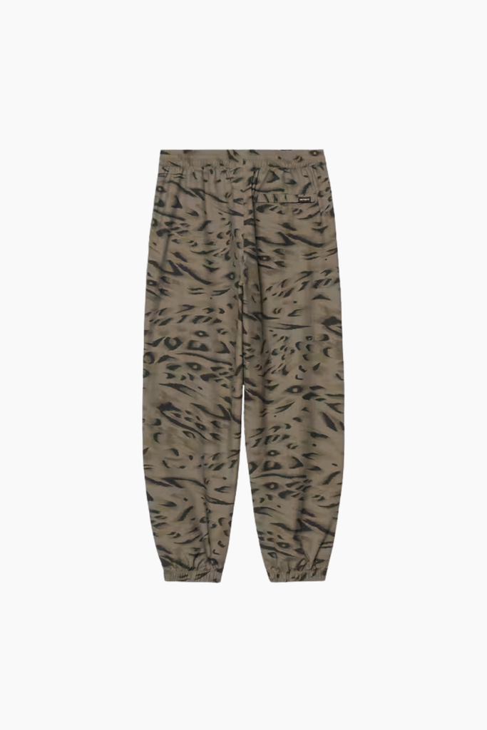 W' Travon Pant - Duck Feather Print, Cypress/Black - Carhartt WIP