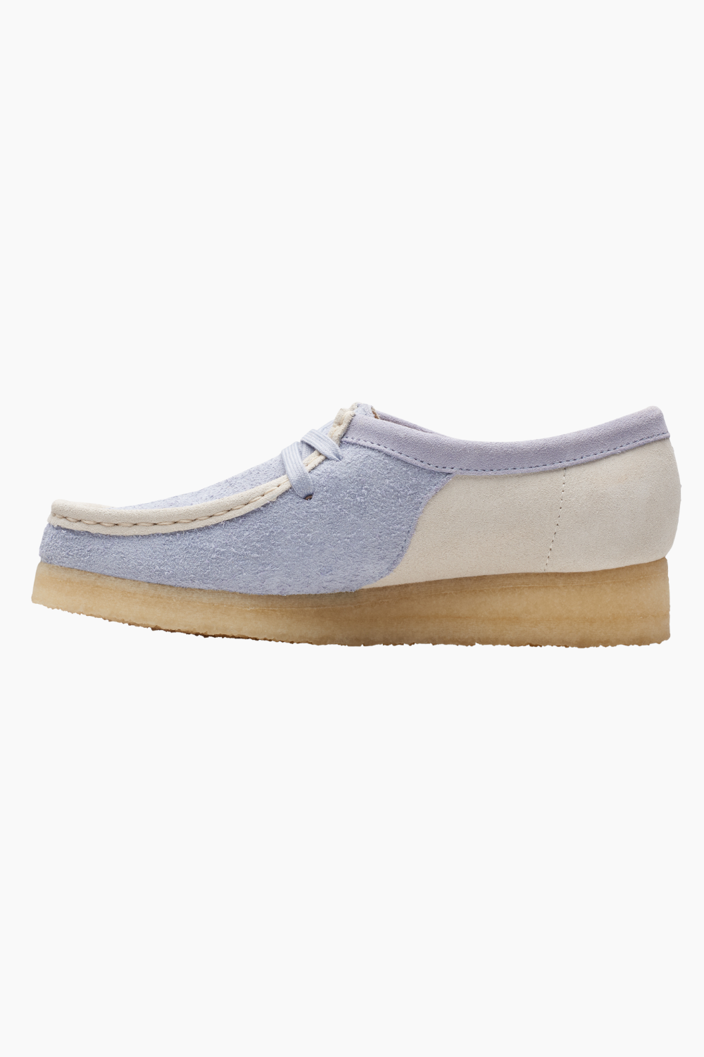 Wallabee. D - Cloud Grey Combi - Clarks