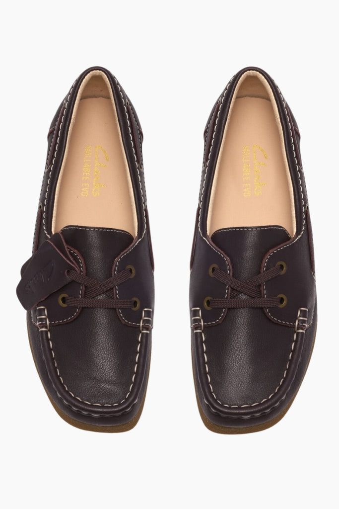 WallabeeEVOSea D - Dark Brown Leather - Clarks