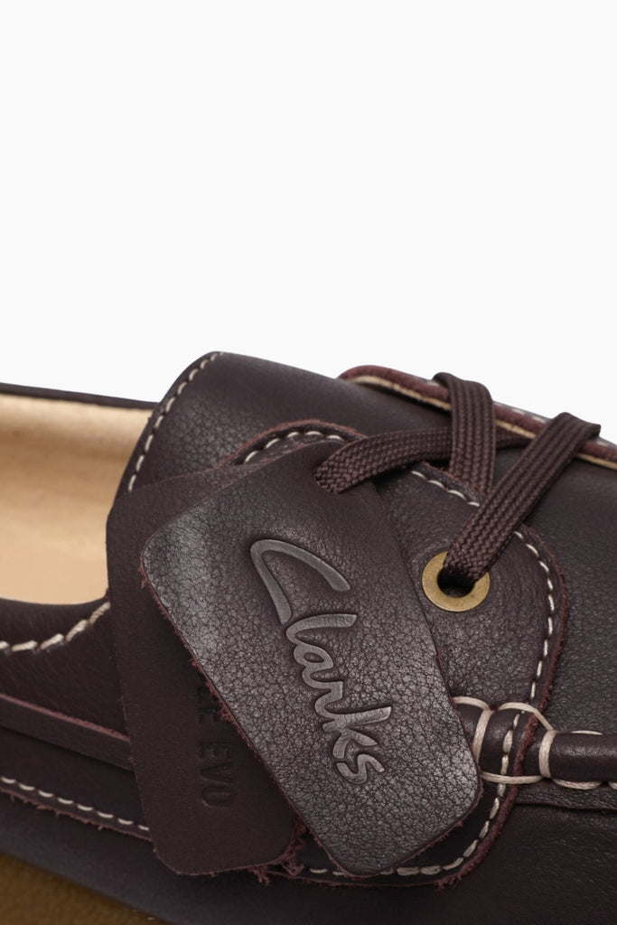 WallabeeEVOSea D - Dark Brown Leather - Clarks
