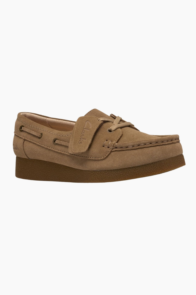 WallabeeEVOSea D - Dark Sand Suede - Clarks