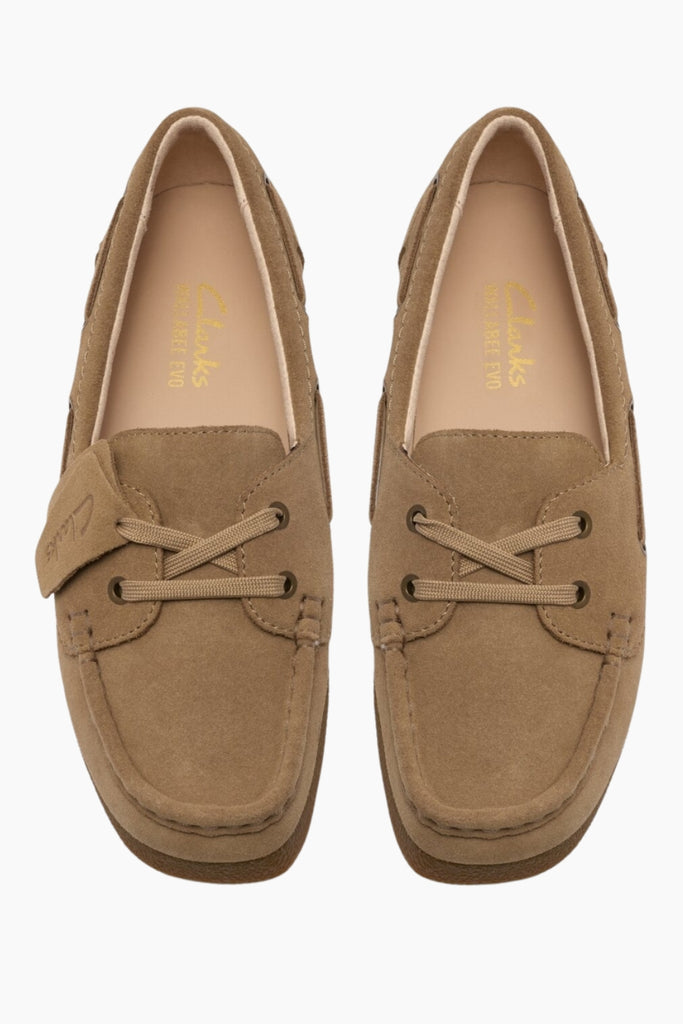 WallabeeEVOSea D - Dark Sand Suede - Clarks