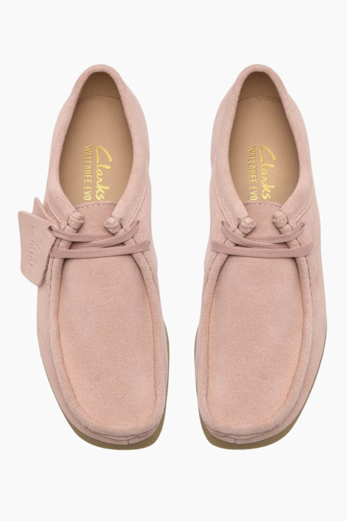 WallabeeEVOSh D - Light Pink Suede - Clarks