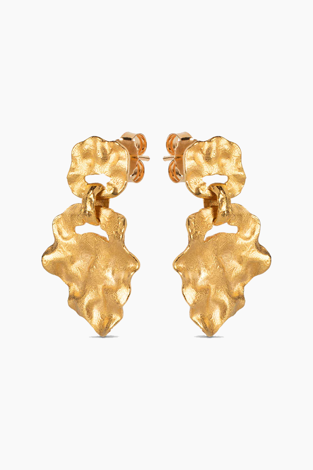 Windy Small Earring - Gold - ENAMEL