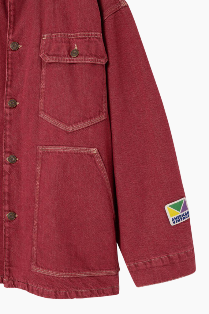 Ymobay Jacket - Burgundy - American Vintage