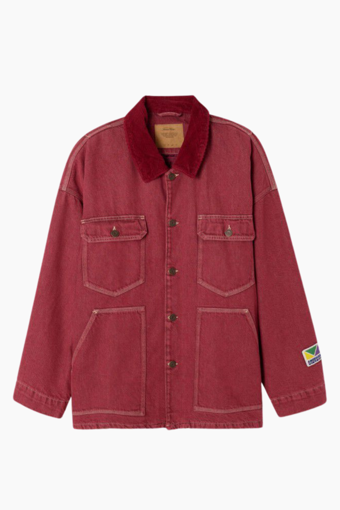 Ymobay Jacket - Burgundy - American Vintage