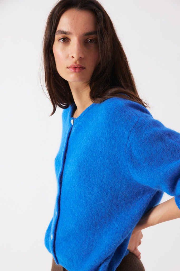 Women's Cardigan Vitow - Curacao Melange - American Vintage