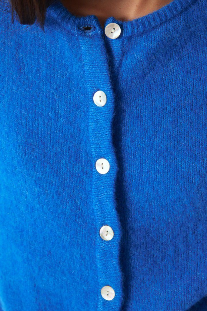 Women's Cardigan Vitow - Curacao Melange - American Vintage