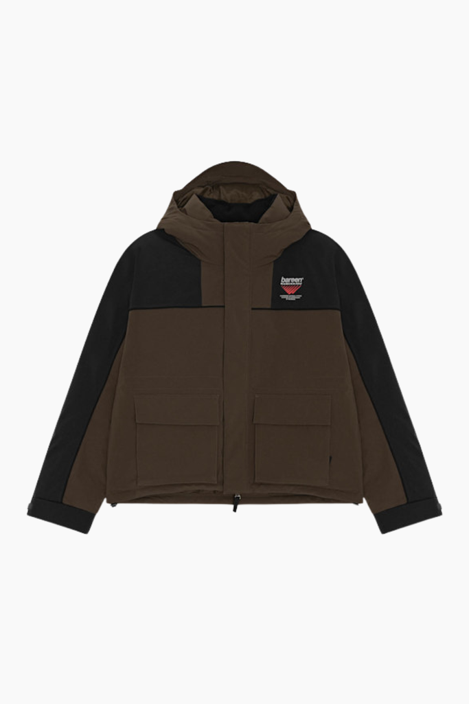 Women's Parka Jacket - Brown - Bareen