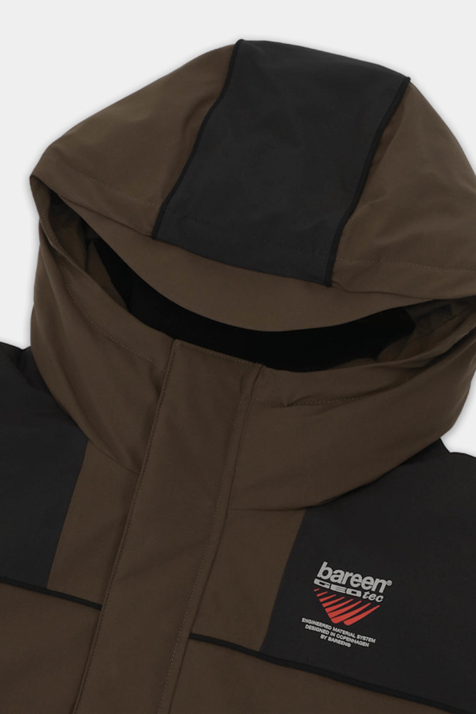 Women's Parka Jacket - Brown - Bareen