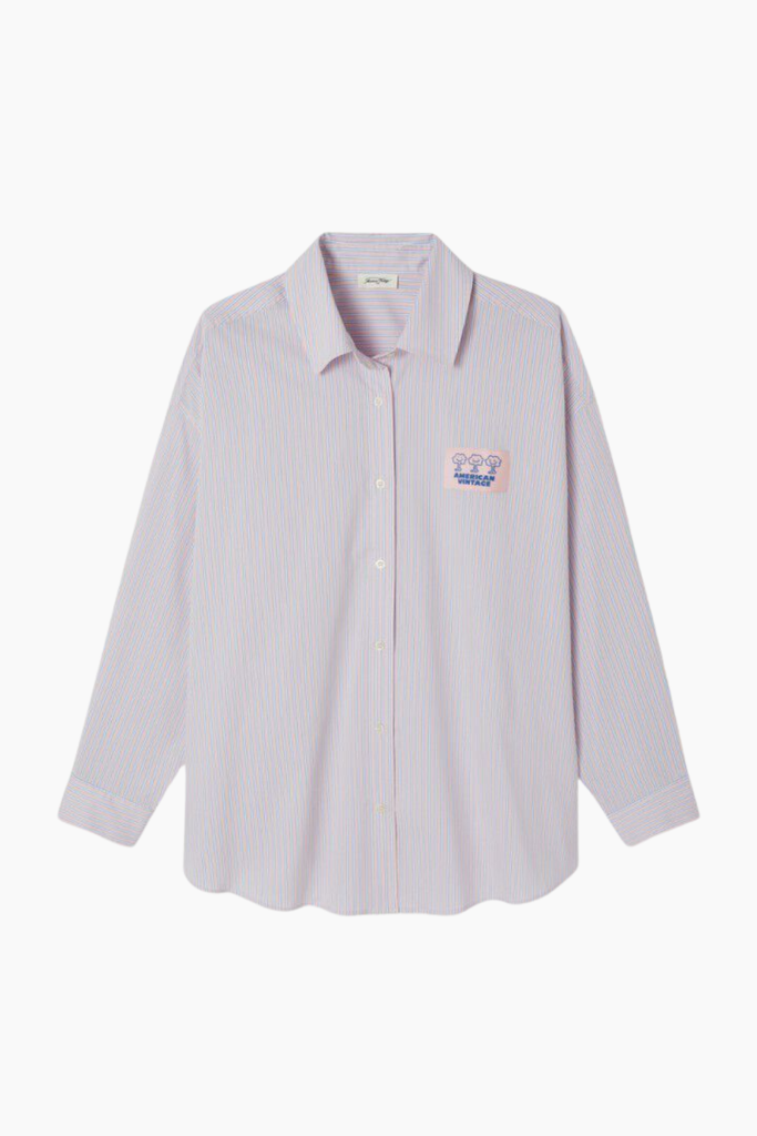 Women's Shirt Soabird - Soft Stripes - American Vintage