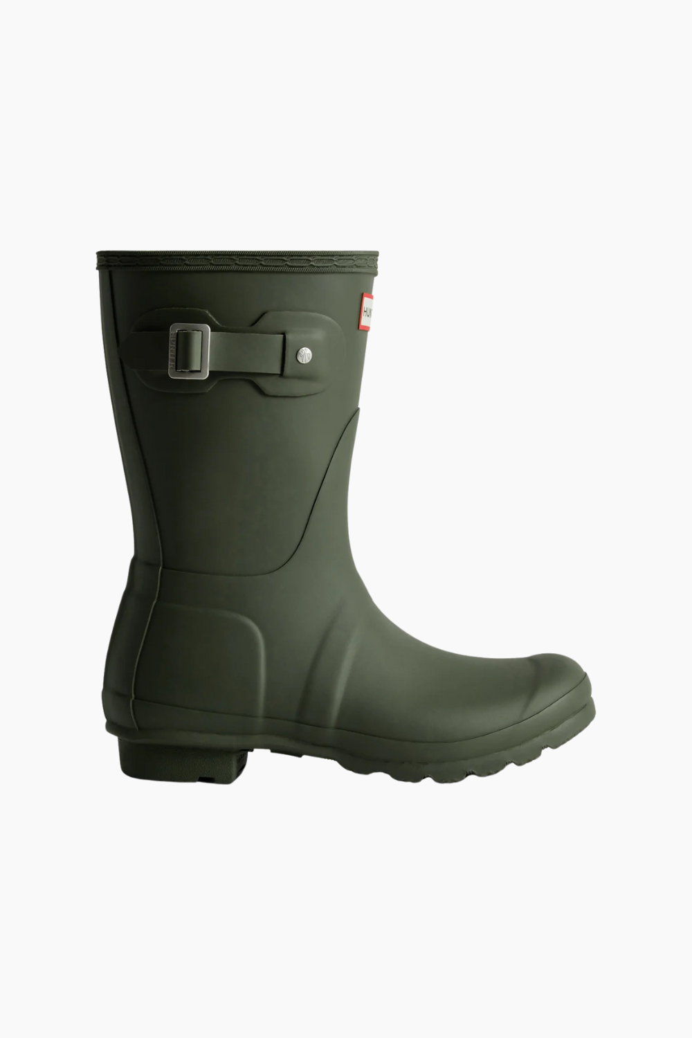 Womens Original Short Boot - Dark Olive - Hunter-1