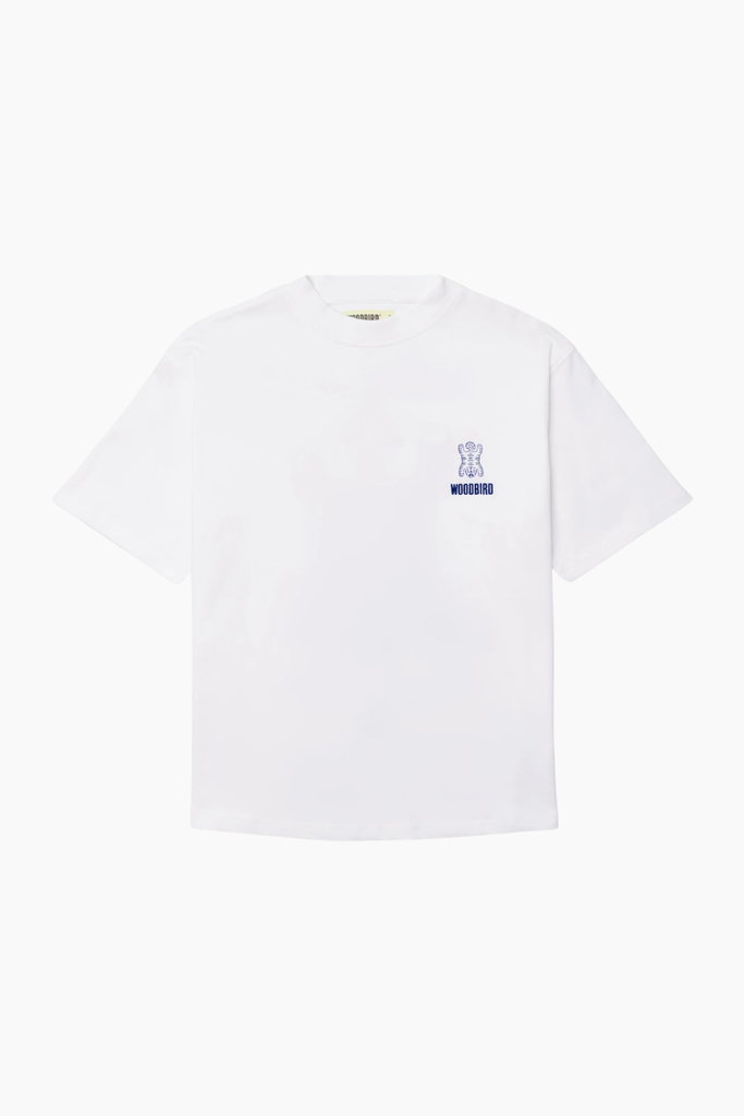 Woodbird WBBalo Tiger Tee - White - Woodbird