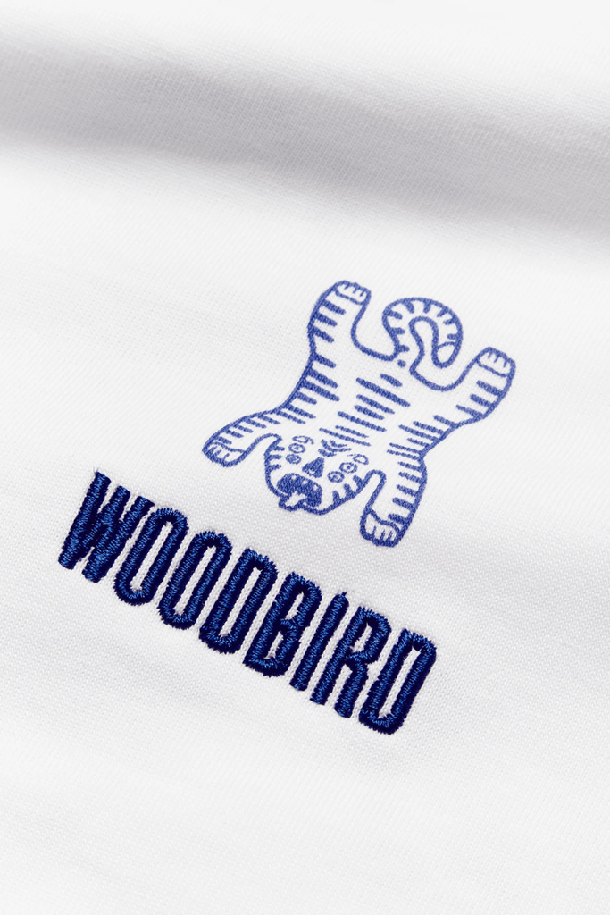 Woodbird WBBalo Tiger Tee - White - Woodbird