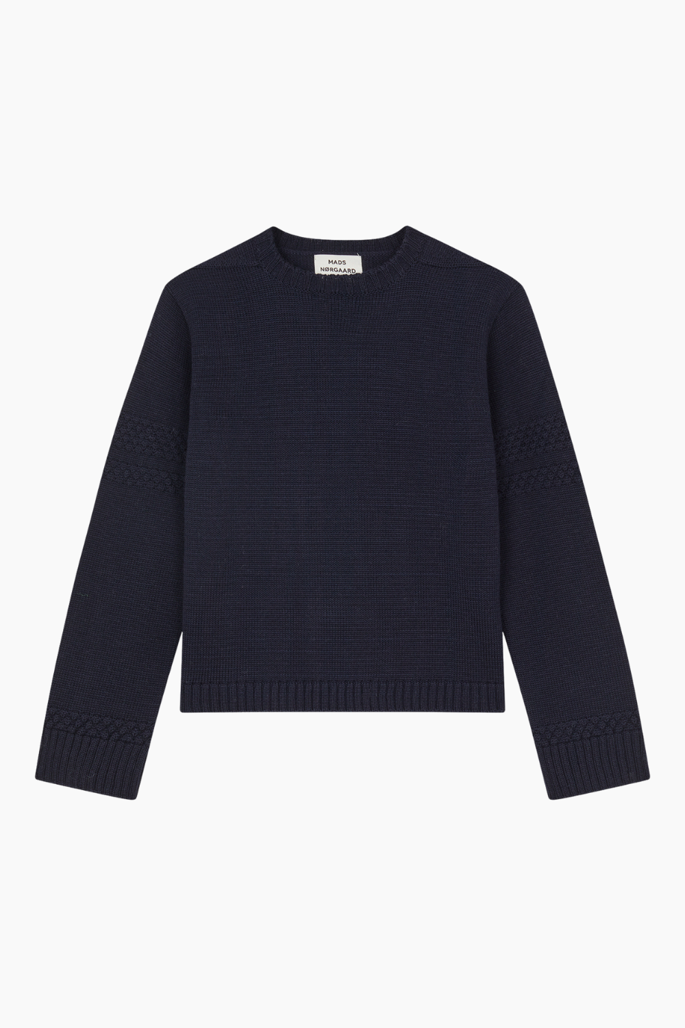 Wool Karoline Sweater - Parisian Night - Mads Nørgaard