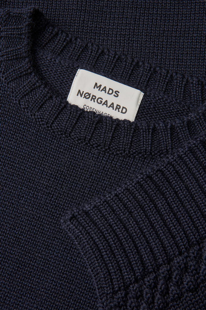 Wool Karoline Sweater - Parisian Night - Mads Nørgaard