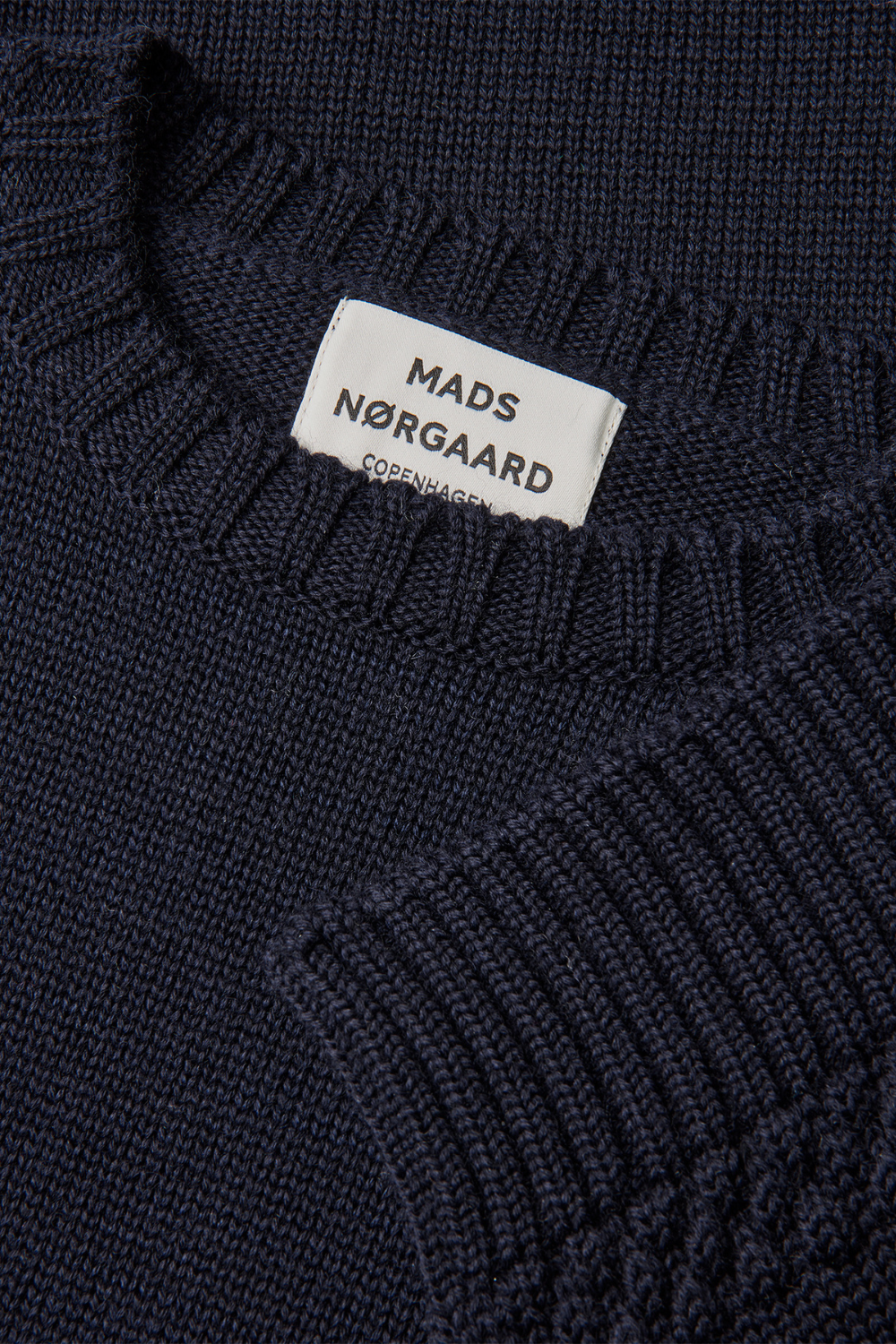 Wool Karoline Sweater - Parisian Night - Mads Nørgaard