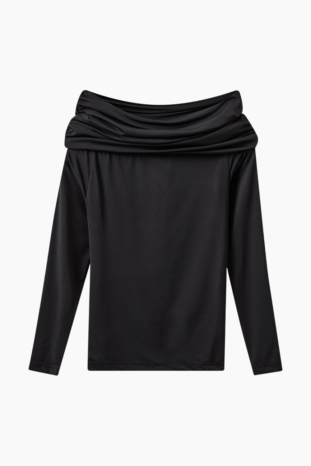 Wrapped Blouse - Black - H2O Fagerholt