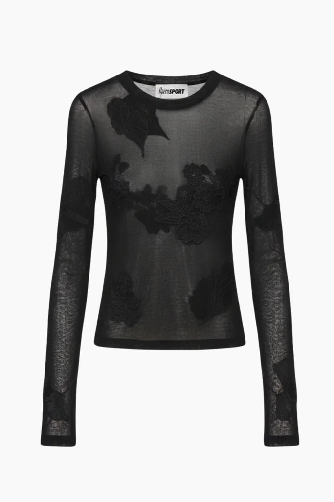 Ziva Top - Black - OpéraSPORT