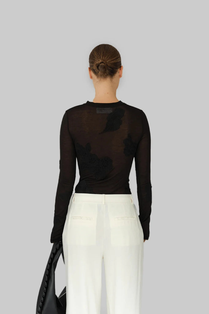 Ziva Top - Black - OpéraSPORT