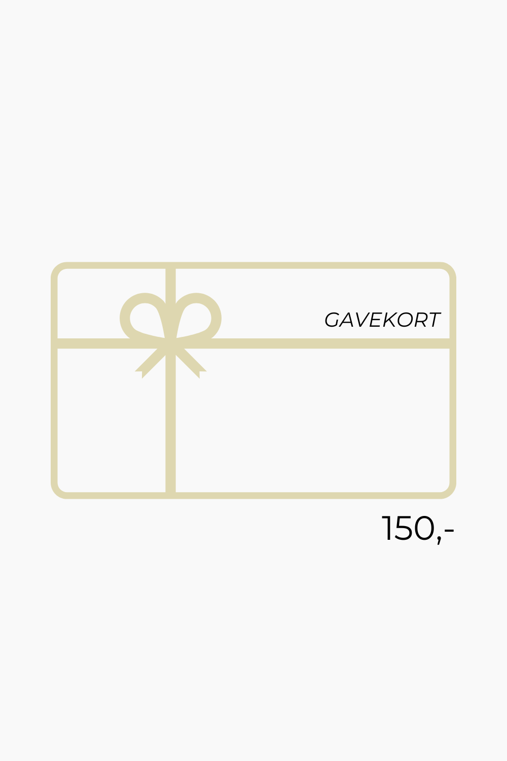 QNTS Gavekort 150 kr