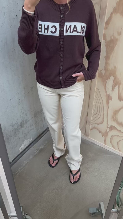 Augusta-BL Sable Jeans - Plaza Taupe - Blanche