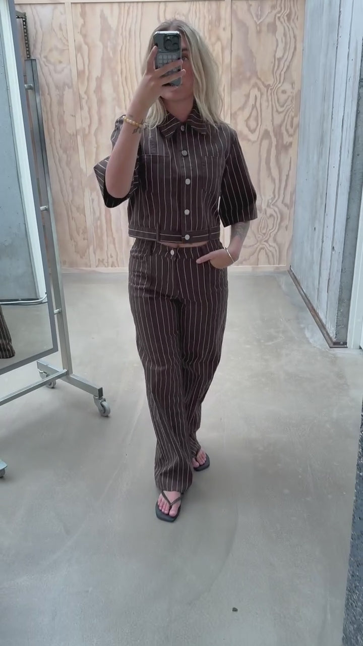 Nolia Jeans - Creme Brown Pinst - Baum und Pferdgarten