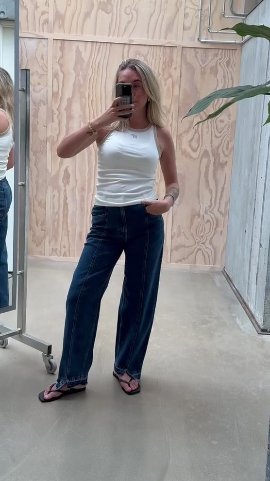 Nanya Jeans - Dark Blue Denim - Baum und Pferdgarten