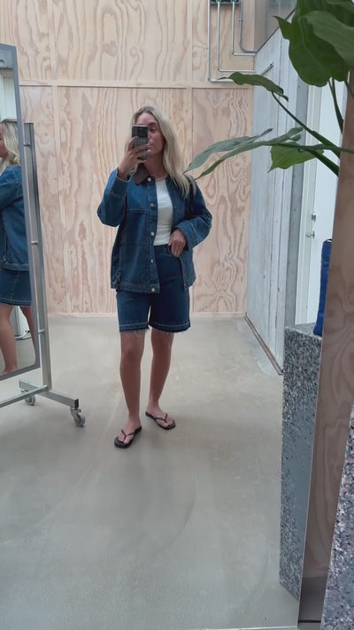 Nolie Shorts - Dark Blue Denim - Baum und Pferdgarten
