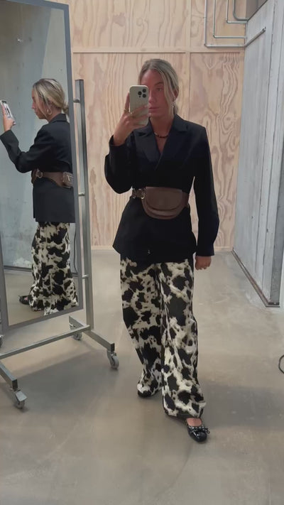 Objmontana Moji Beate Jeans - Black - Object-6