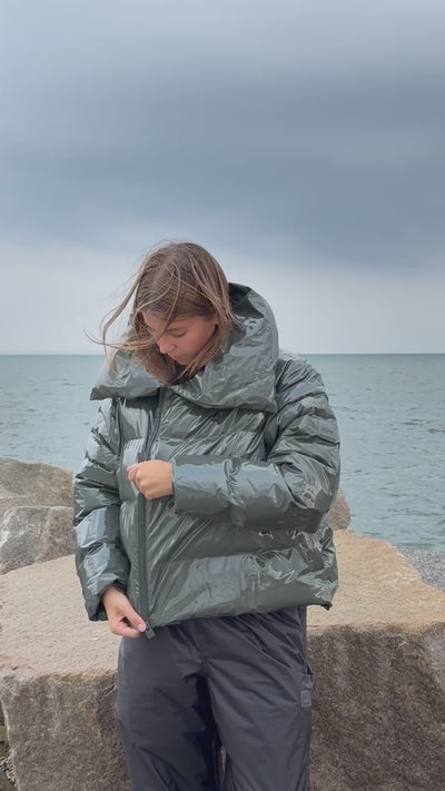 Alta Vision Short Puffer Jacket W3T3 - Swamp - Rains