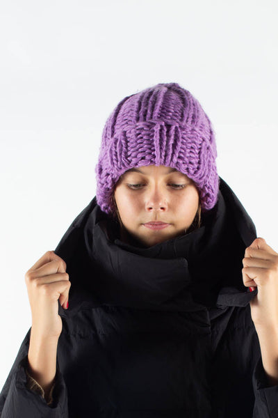 Agathe Beanie - Purple - irréel