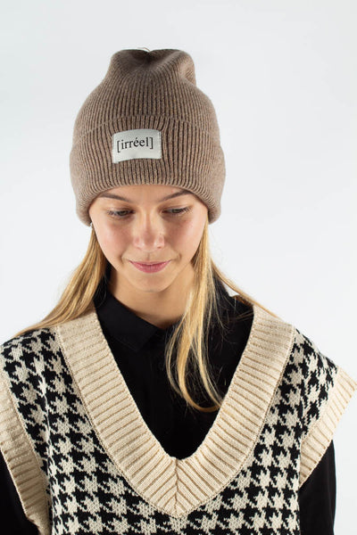 Akeelah wool Beanie - Brown - irréel