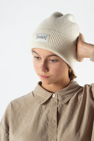 Akeelah wool Beanie - Creme - irréel