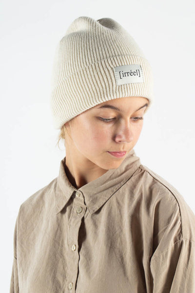 Akeelah wool Beanie - Creme - irréel