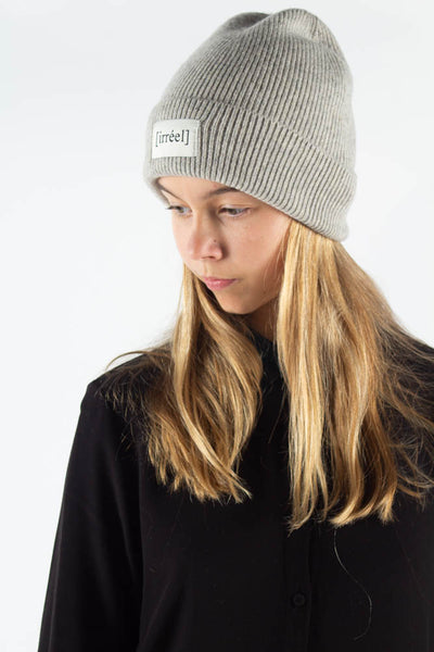 Akeelah wool Beanie - Grey - irréel