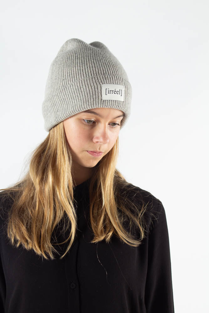 Akeelah wool Beanie - Grey - irréel