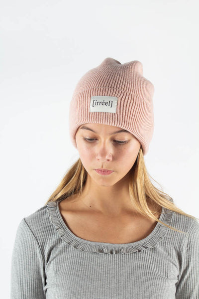 Akeelah wool Beanie - Rose - irréel
