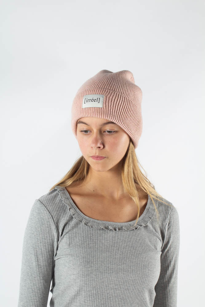 Akeelah wool Beanie - Rose - irréel