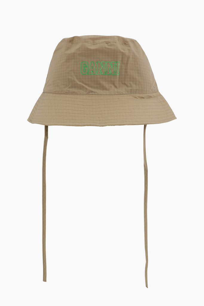 Bucket Hat A4601 - Petrified Oak - GANNI
