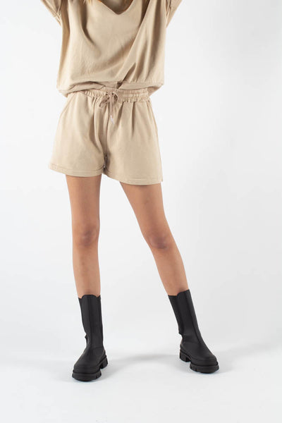 Calee Sweatshorts - Beige - irréel