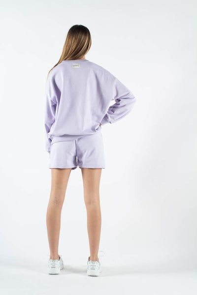 Calee Sweatshorts - Lavender - irréel