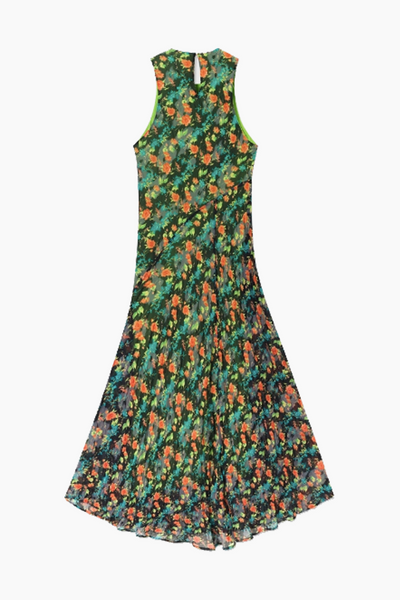 Emilia Chiffon dress - Black AOP - Wood Wood