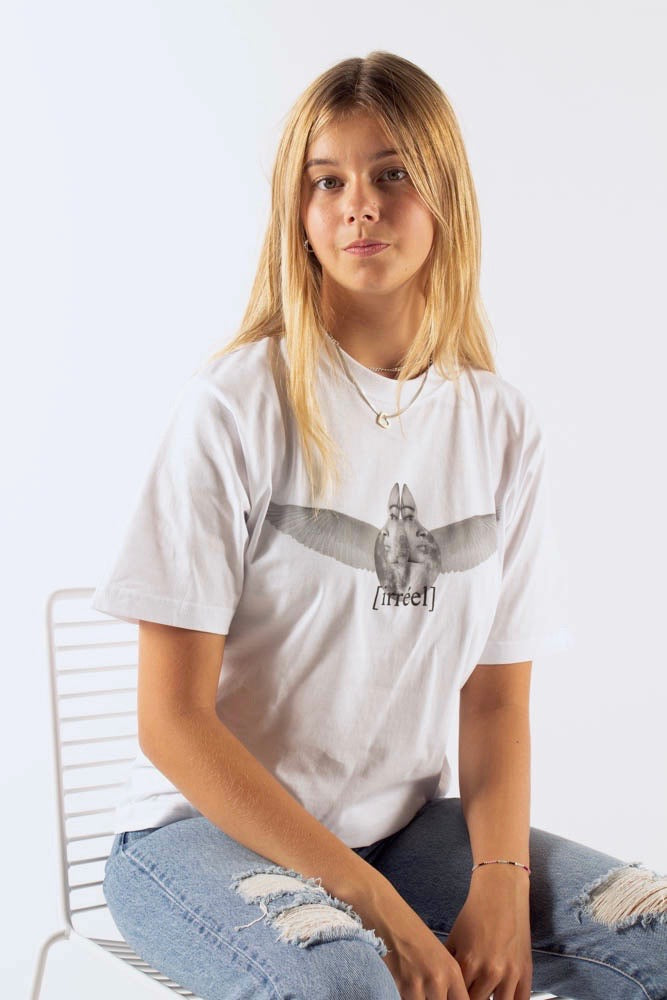 Elisa Wing T-shirt - White - Irréel